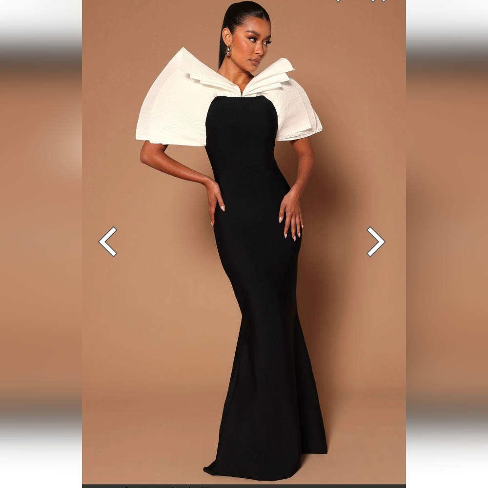 Fashion Nova Rachelle Bandage Maxi Dress